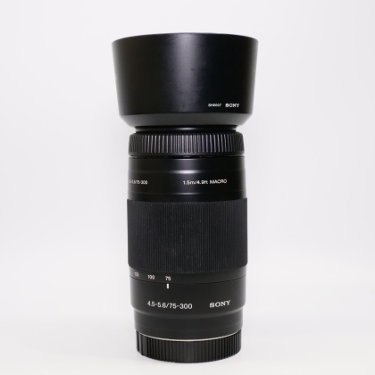 Used Sony SAM 75-300mm f4.5-5.6 lens Used Sony SAM 75-300mm f4.5-5.6 lens
