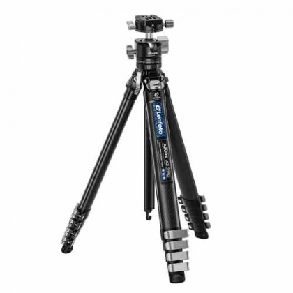 Leofoto Azure AZ-235C+LH30R Compact Carbon Tripod with Ball Head
