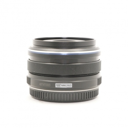 Used Olympus M.ZUIKO DIGITAL 17mm f1.8 lens, black