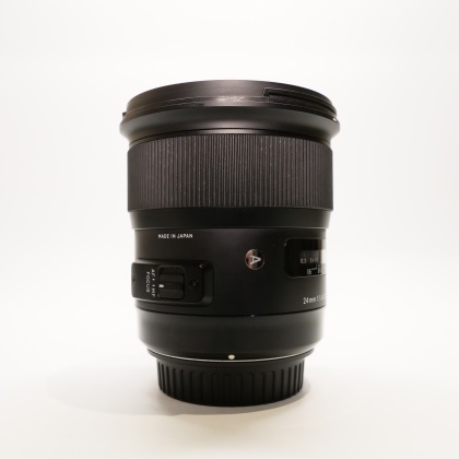 Used Sigma DG 24mm f1.4 Art lens for Canon EOS