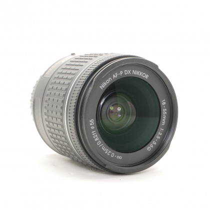 Used Nikon AF-P 18-55mm f3.5-5.6 G DX lens Used Nikon AF-P 18-55mm f3.5-5.6 G DX lens