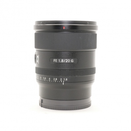 Used Sony FE 20mm f1.8 G lens Used Sony FE 20mm f1.8 G lens