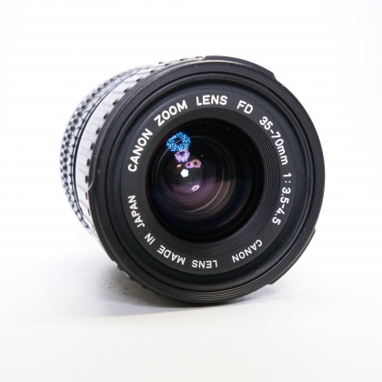 Used Canon FD 35-70mm f3.5-4.5 lens Used Canon FD 35-70mm f3.5-4.5 lens