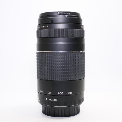Used Canon EF 75-300mm f4-5.6 III lens Used Canon EF 75-300mm f4-5.6 III lens
