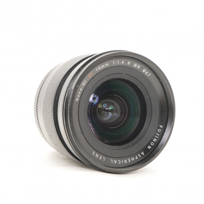 Used Fujifilm XF 16mm f1.4 WR lens Used Fujifilm XF 16mm f1.4 WR lens