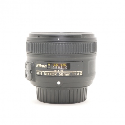 Used Nikon AF-S 50mm f1.8 G lens Used Nikon AF-S 50mm f1.8 G lens