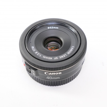 Used Canon EF 40mm f2.8 STM lens Used Canon EF 40mm f2.8 STM lens