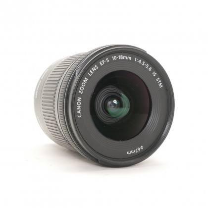 Used Canon EF-S 10-18mm f4.5-5.6 IS STM lens Used Canon EF-S 10-18mm f4.5-5.6 IS STM lens
