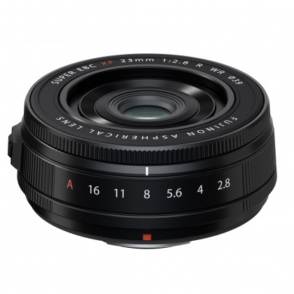 Fujifilm XF 23mm f2.8 R WR lens, Black