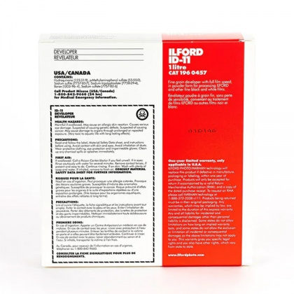 Ilford ID11 Developer 1Ltr