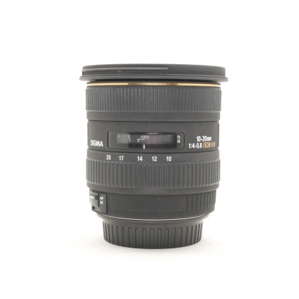 Used Sigma DC 10-20mm f3.5-5.6 HSM lens for Canon EOS
