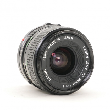 Used Canon FD 28mm f2.8 lens Used Canon FD 28mm f2.8 lens