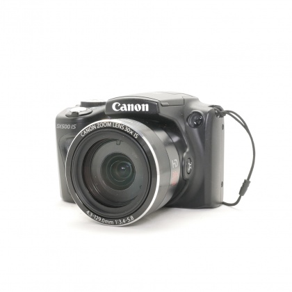 Used Canon Powershot SX500 IS digital compact camera Used Canon Powershot SX500 IS digital compact camera