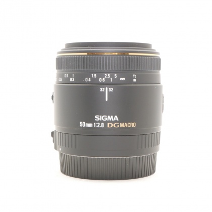 Used Sigma 50mm f2.8 DG Macro lens for Canon EOS Used Sigma 50mm f2.8 DG Macro lens for Canon EOS