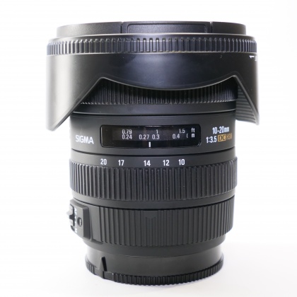 Used Sigma 10-20mm f3.5 EX DC HSM lens for Sony A mount Used Sigma 10-20mm f3.5 EX DC HSM lens for Sony A mount