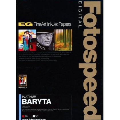 Fotospeed Platinum Baryta Paper, 300gsm, A3 Plus x 25