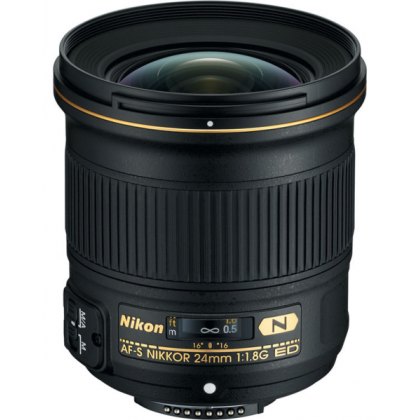 Nikon AF-S 24mm f1.8G ED lens