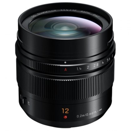 Panasonic 12mm f1.4 Leica DG Summilux lens
