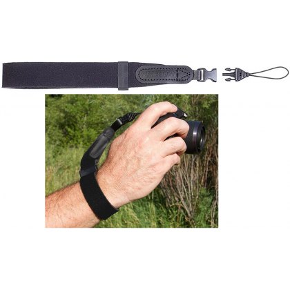 OpTech Mirrorless Wrist Strap, Black
