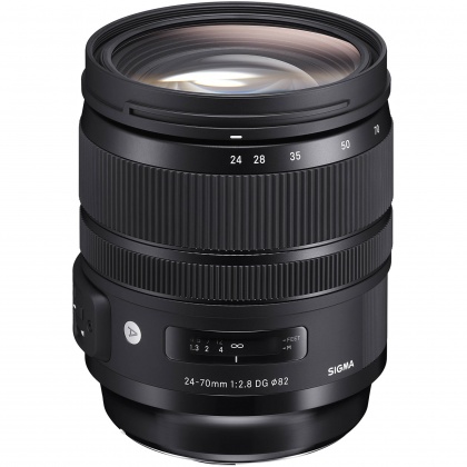 Sigma 24-70mm f2.8 DG OS HSM Art lens for Nikon