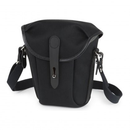 Billingham Galbin 10 Binocular Case, Black Canvas-Black Trim