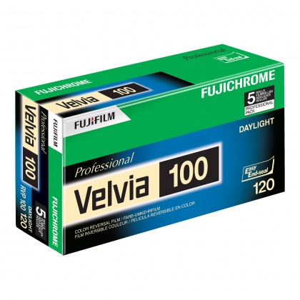 Fujichrome Velvia RVP 100 120 x5