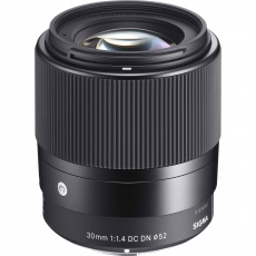 Sigma 30mm f1.4 DC DN Contemporary lens for Fuji-X
