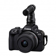 Canon EOS R50 with RF-S 18-45mm lens, Creator kit