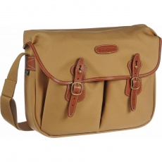 Billingham Hadley Large Camera Shoulder Bag, Khaki Canvas-Tan Trim