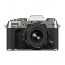 Fujifilm X-T50 Mirrorless Camera, Silver with XF 16-50 lens