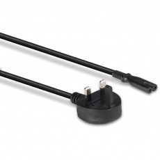 Lindy UK 3 Pin Plug to IEC C7 (Figure 8) -2m Lindy UK 3 Pin Plug to IEC C7 (Figure 8) -2m