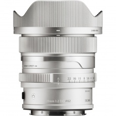 Sigma AF 20mm F2 DG I C lens for L-Mount, Silver