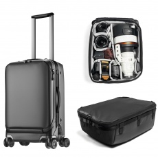 Peak Design Pro Creator Carry-On Roller bag Bundle, Black