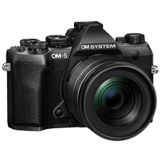 OM SYSTEM OM-5 Mark II Mirrorless camera with 12-45mm Pro lens, Black OM SYSTEM OM-5 Mark II Mirrorless camera with 12-45mm Pro lens, Black