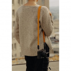 Peak Design Form Leather Camera Standard Strap, Amber