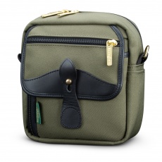Billingham Pola Stowaway Camera Shoulder Bag, Sage Fibrenyte-Black Trim Billingham Pola Stowaway Camera Shoulder Bag, Sage Fibrenyte-Black Trim