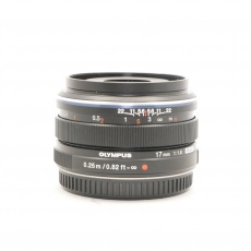 Used Olympus M.ZUIKO DIGITAL 17mm f1.8 lens, black Used Olympus M.ZUIKO DIGITAL 17mm f1.8 lens, black