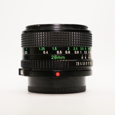 Used Canon FD 28mm f2.8 lens Used Canon FD 28mm f2.8 lens