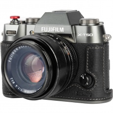 Smallrig 4709 Leather Half Case Kit for Fujifilm X-T50, Black