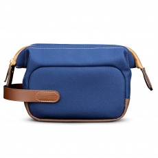 Billingham Capsule 1, Navy Fibrenyte-Chocolate Trim