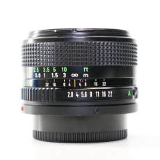 Used Canon FD 28mm f2.8 lens Used Canon FD 28mm f2.8 lens