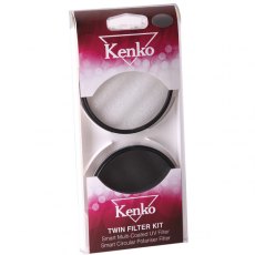 Kenko 77mm UV & Circular Polariser Twin Filter Kit