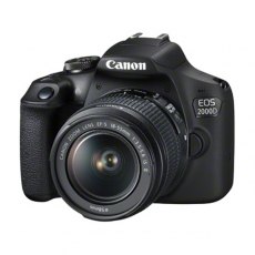 Canon EOS 2000D DSLR Camera with 18-55mm IS II Lens