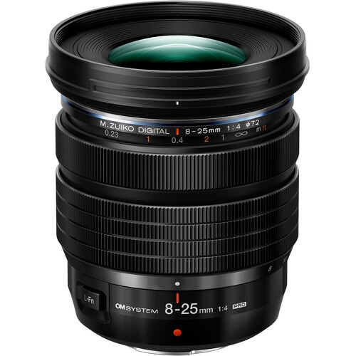 Olympus M.Zuiko Digital ED 8-25mm F4.0 PRO lens