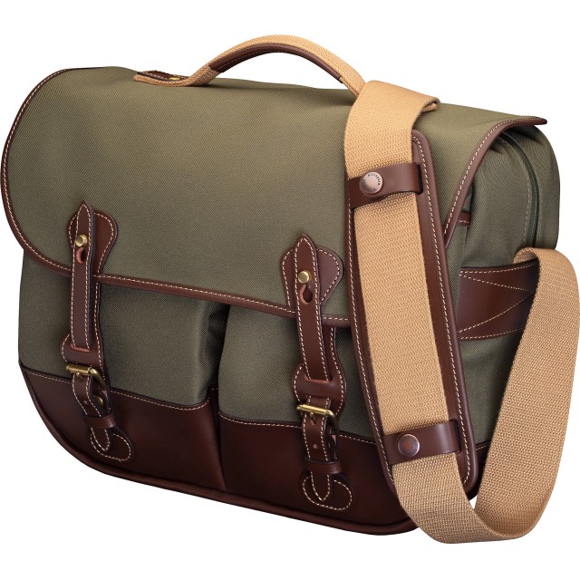 Billingham Billingham Eventer MkII Camera Shoulder Bag, Sage Fibrenyte-Chocolate Trim