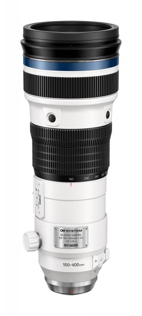 OM System OM SYSTEM M.ZUIKO DIGITAL ED 150-400mm f4.5 PRO lens with TC1.25x, Lens hood and case