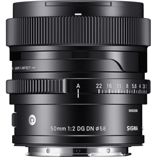 Sigma Sigma 50mm f2 DG DN Contemporary lens for Lumix L-mount