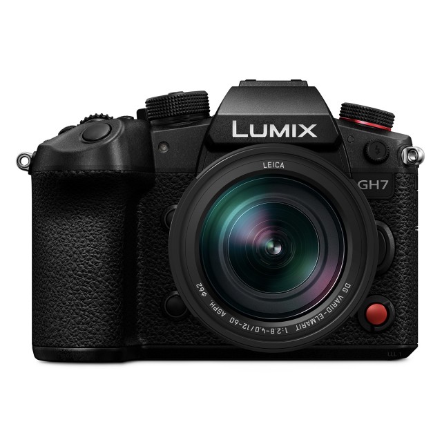 Lumix Panasonic Lumix DC-GH7 mirrorless camera body with 12-60mm f3.5-5.6 lens