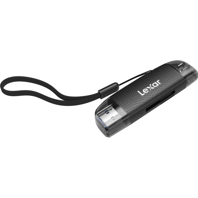 Lexar Lexar RW310 Dual Slot SD/microSD Card Reader USB 3.1, A and C