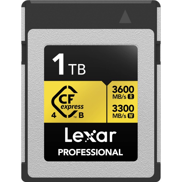 Lexar Lexar 1TB CFexpress 4.0 Type B GOLD , R3600/W3300MB/s
